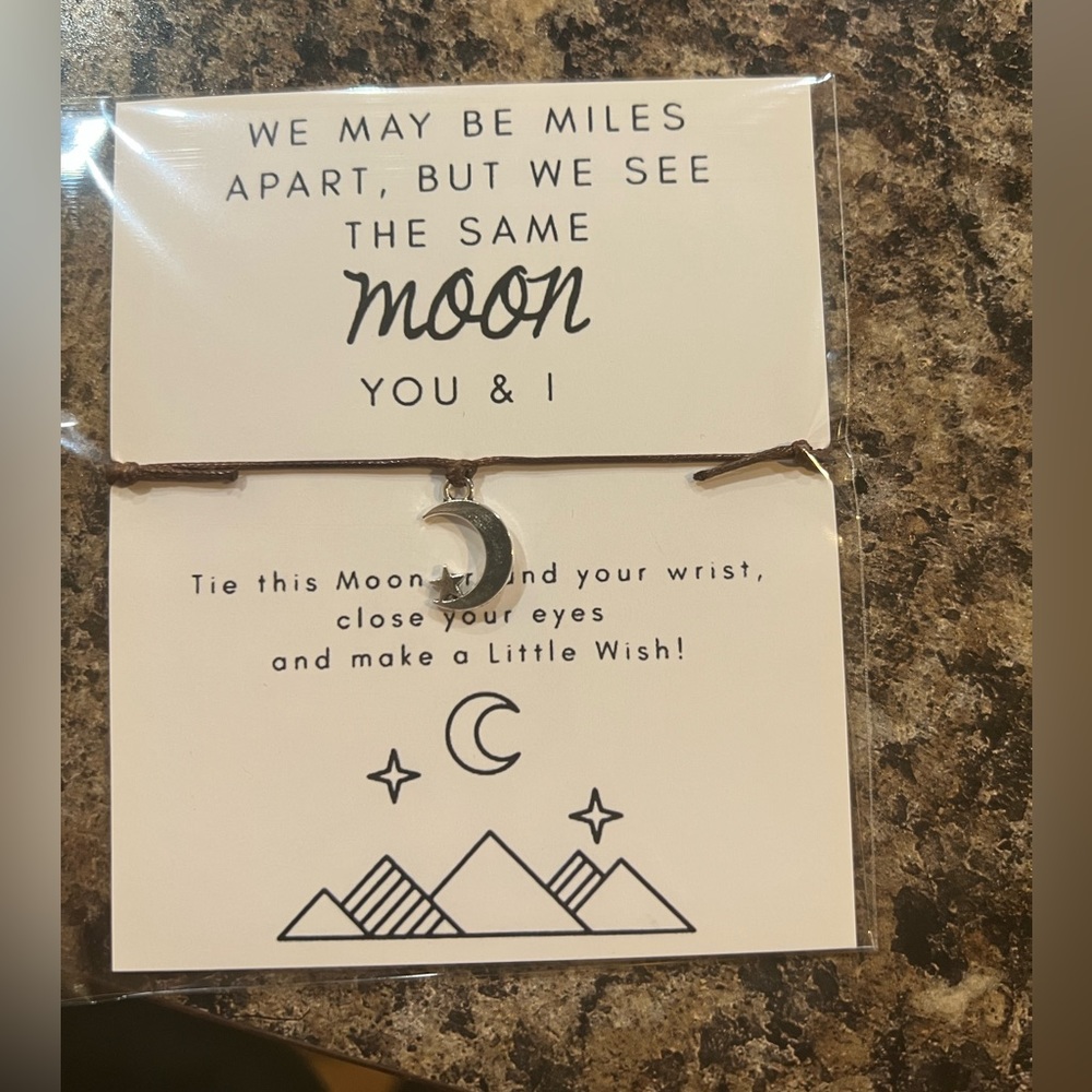 $2 MAKE A WISH JEWELRY CARD. NEW. $2 WITH ANY $10 ORDER OR MORE - Picture 4 of 4